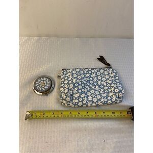 Thirty one matching zipper cosmetic bags and new mirror lot